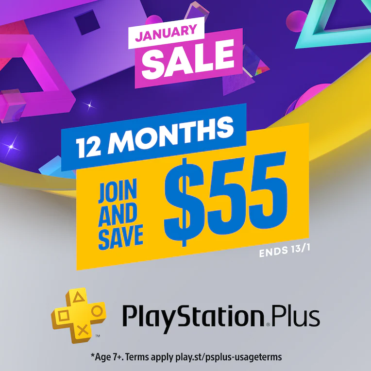 Save 35% OFF 12 months & 32% OFF 3 months PlayStation Plus subscription plans