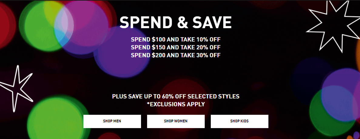 Puma Spend and save up to 30% OFF plus up to 60% OFF on selected styles for men, women & kids