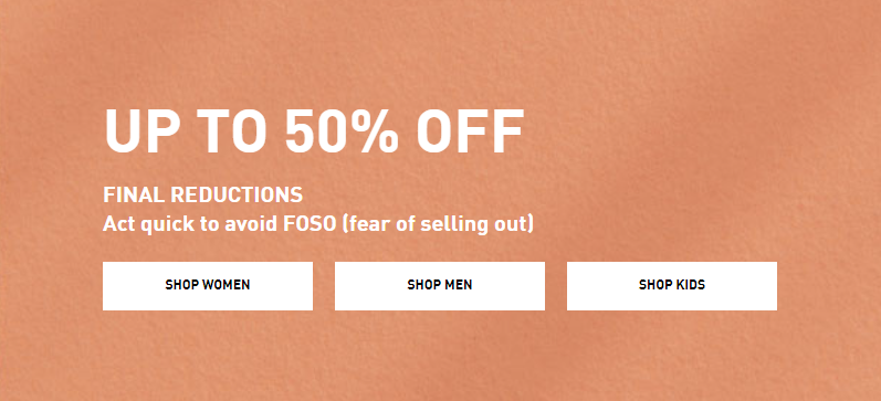 Up to 50% OFF Final reduction styles for men, women and kids at Puma