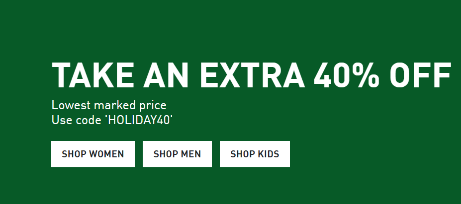 Extra 40% OFF lowest marked price with promo code @ Puma, Free shipping $100+
