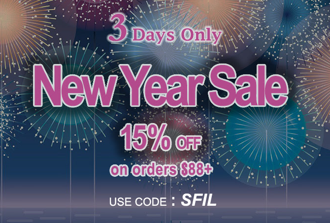 Quicklens 3-Day New Year sale: Extra 15% OFF $88+ with coupon