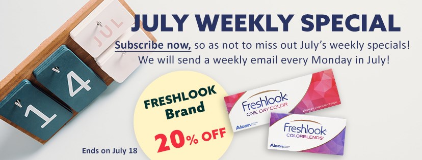 20% OFF on all FreshLook products