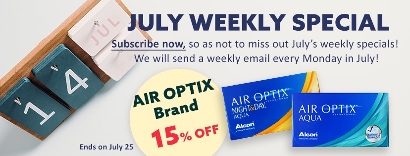 15% OFF on all AIROPTIX Brand products