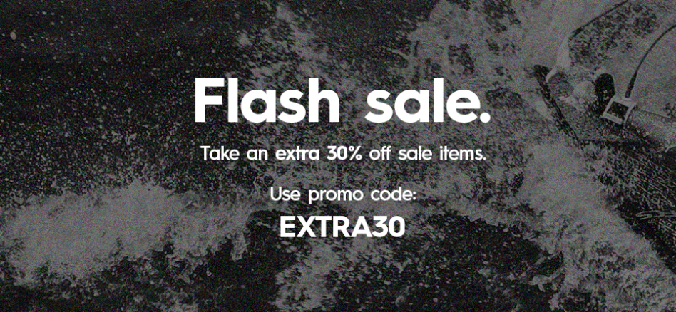 Take an extra 30% OFF on sale items
