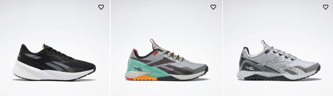Reebok extra 40% OFF on full price women's clothing, footwear and accessories with promo code