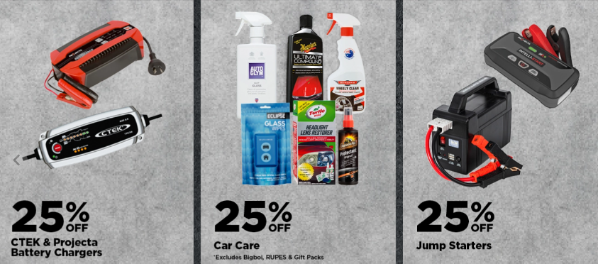 Repco Weekend sale up to 30% OFF car care, jump starters, prorack & more