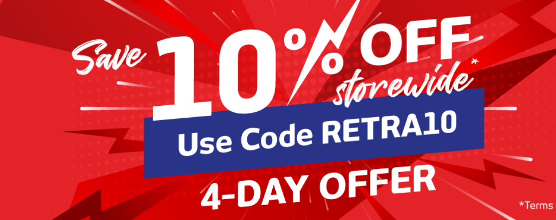RetraVision Flash sale - Extra 10% OFF sitewide with promo code  extra 5% for RAC member