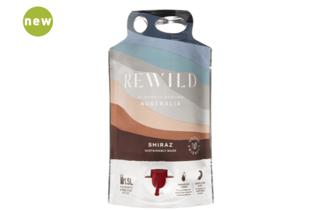 Rewild's Vegan friendly wine is now available in 1.5 litre bagnum packs