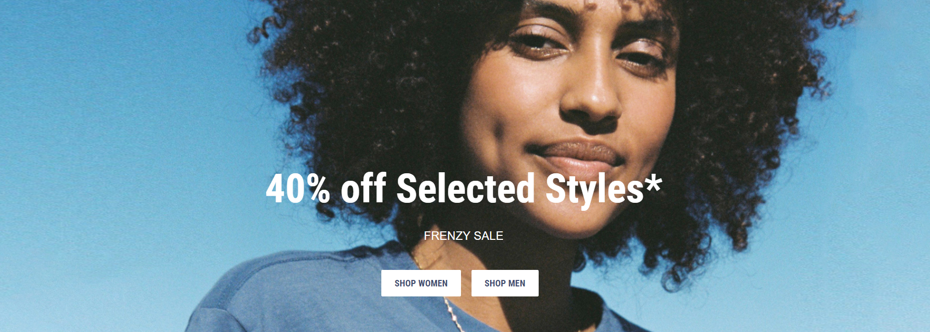 40% off Selected styles