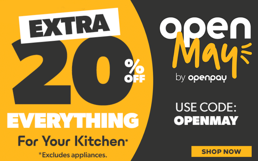 Save extra 20% OFF on everything