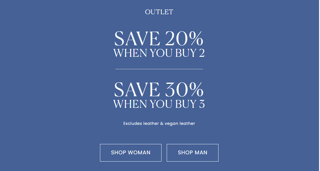 Click Frenzy - Save up to 30% OFF on outlet items