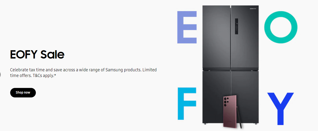 Samsung EOFY sale up to $500 OFF on tvs, mobiles, tabs & more