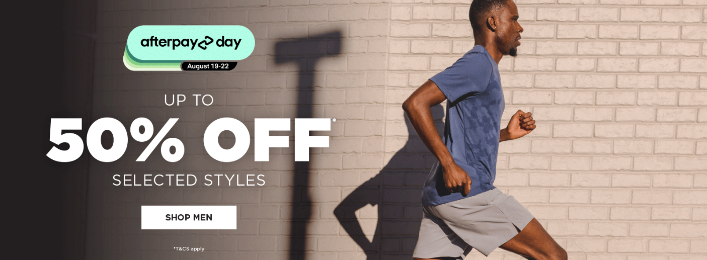 Afterpay Day sale - Up to 50% OFF on selected styles