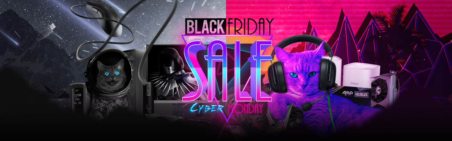Scorptec Black Friday & Cyber Week: Up to 55% OFF graphic cards, Up to 45% OFF pcs