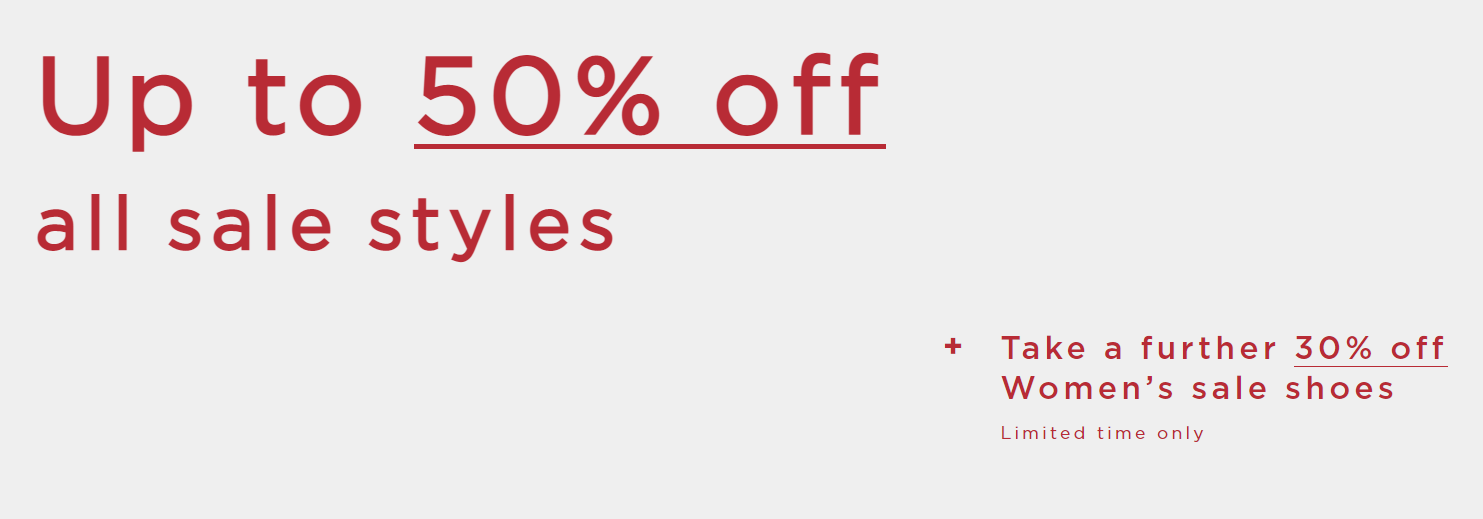 Seed Heritage up to 50% OFF on sale styles + take a further 30% OFF on women's sale shoes