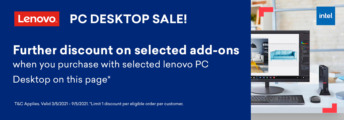 Save 50% OFF on Microsoft Office with Lenovo PC purchase