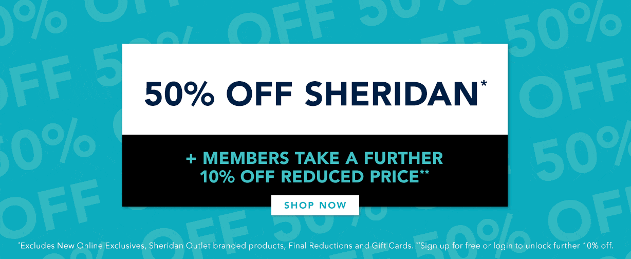 Up to 50% OFF plus further 10% OFF for members