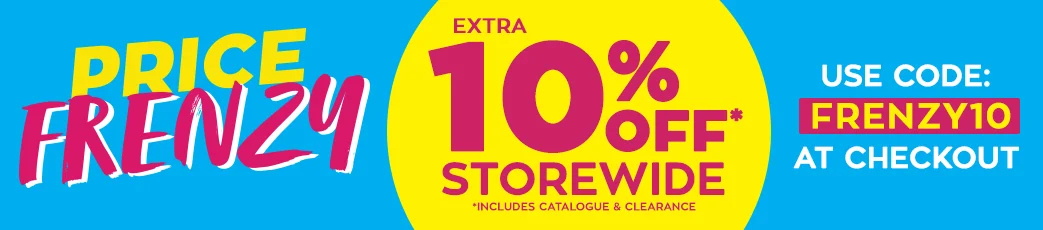 Save extra 10% OFF storewide
