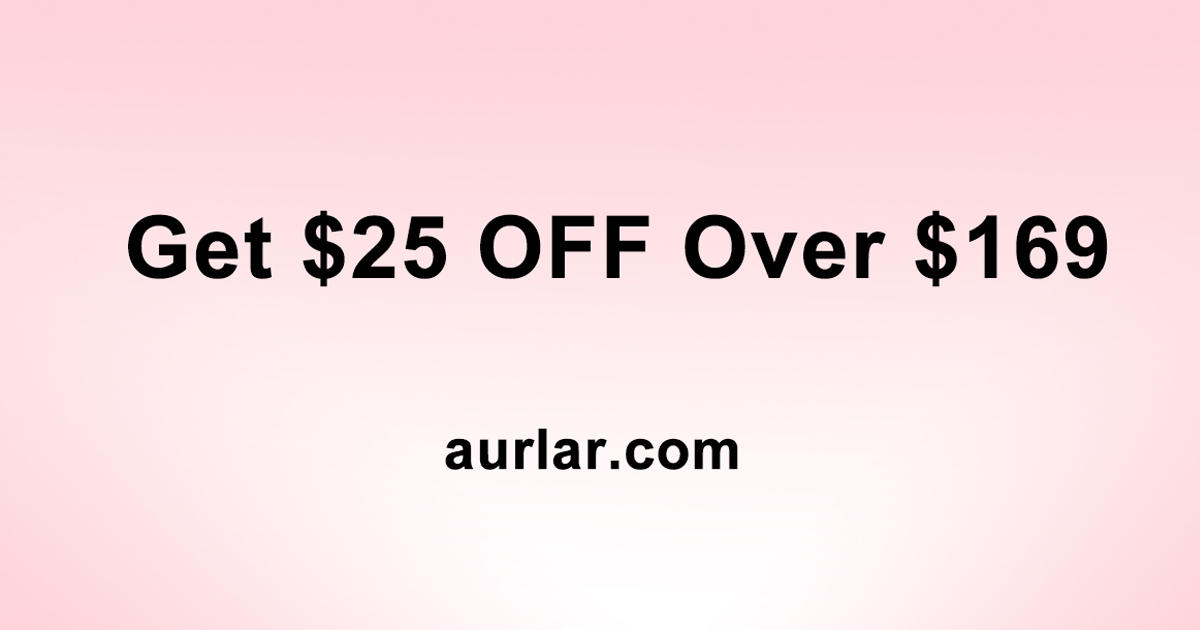 Extra $25 OFF with min. spend $169