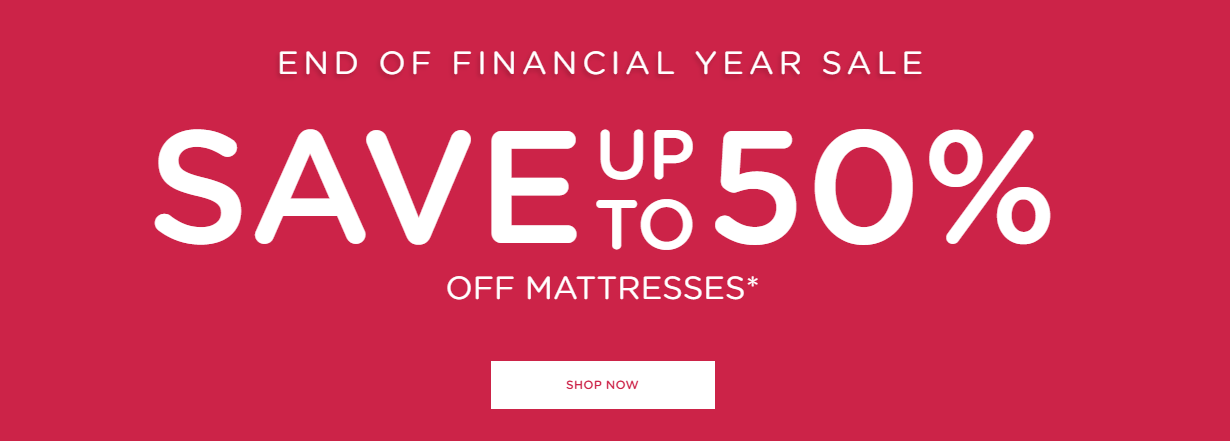 Snooze EOFY sale Up to 50% OFF mattress
