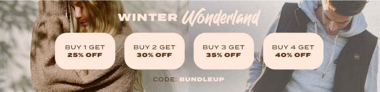 Up to 40% OFF when you bundle up