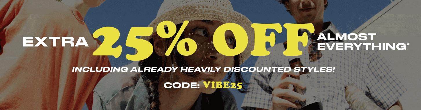 Surfstitch extra 25% OFF on almost everything with voucher