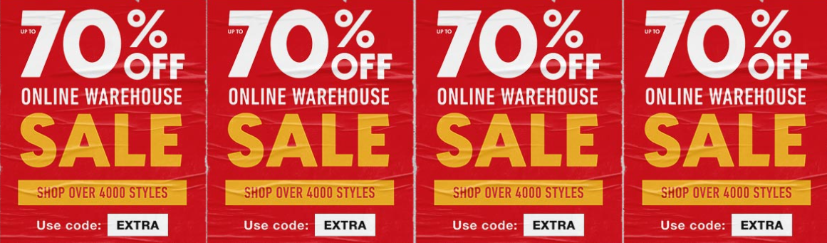 Surfstitch  extra up to 70% OFF on Online Warehouse sale with promo code