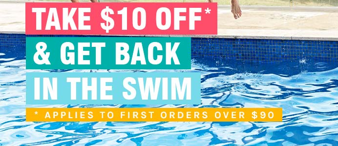 Get $10 OFF when you join Swimmer newsletter