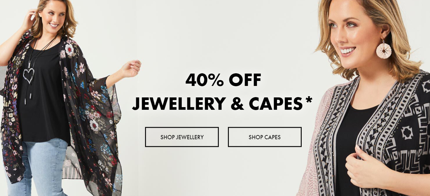 40% OFF on shoes, jewellery, scarves & more