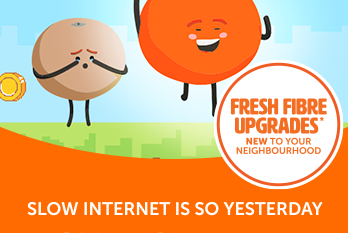 Get FREE Fibre upgrade when you move to fast plan at Tangerine