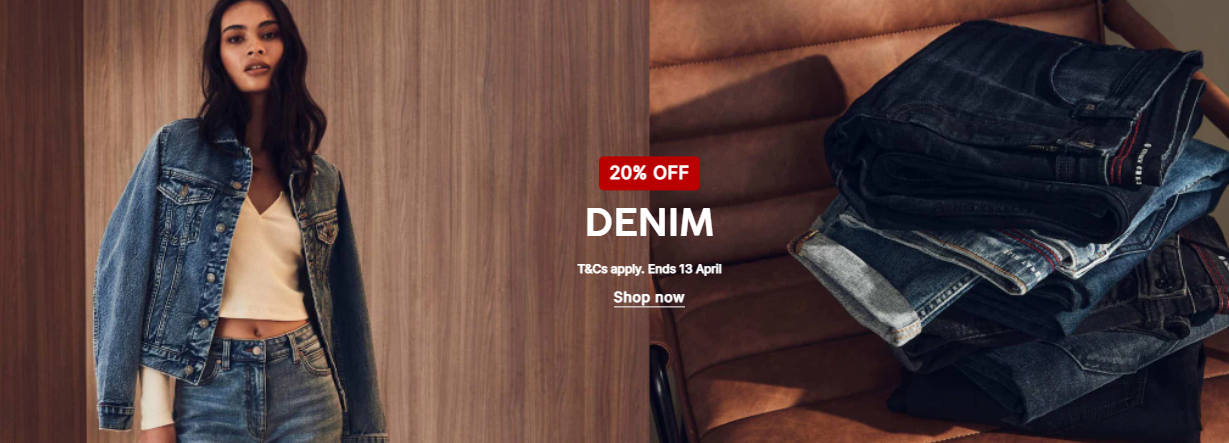 Target 20% OFF Denim jean, jacket, jogger & more