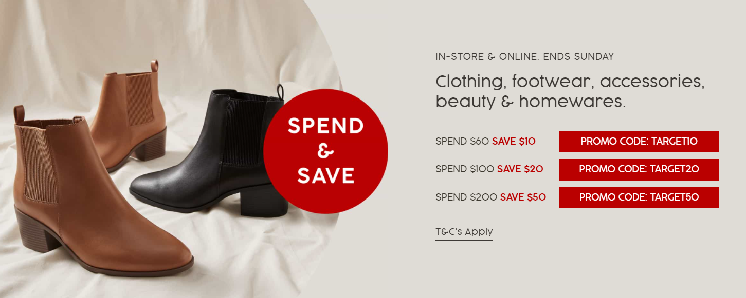 Spend & Save - Up to $50 OFF