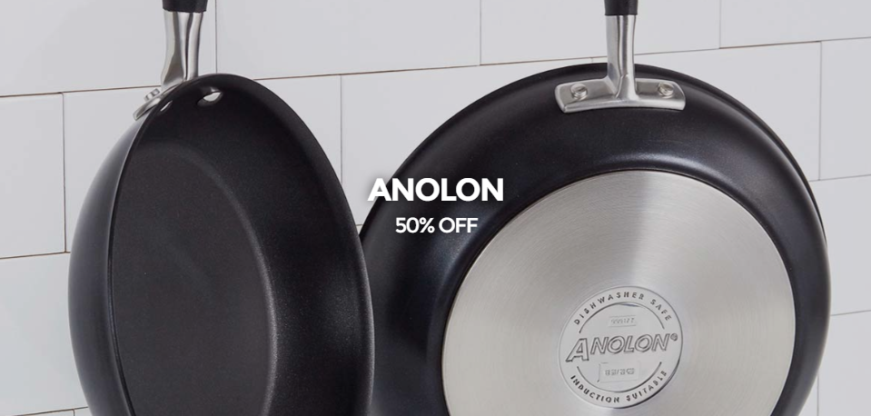 Up to 71% OFF on Anolon cookware at Teddingtons