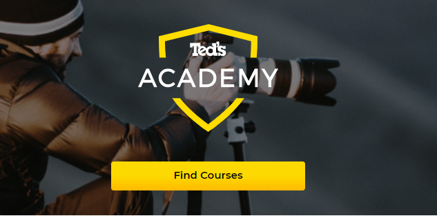 Shh, Teds extra 20% OFF on all photography courses with discount code