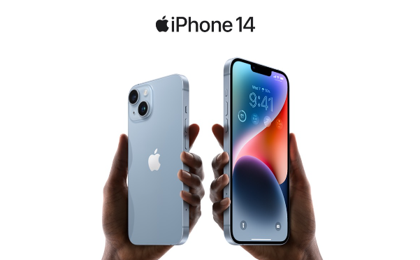 Up to $1,000 bill credit when you trade up from an eligible phone for iPhone 14 & 14 Plus pre-order