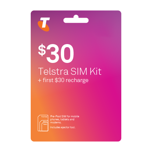 Save 50% OFF on Pre-Paid SIM Starter Kit now $15