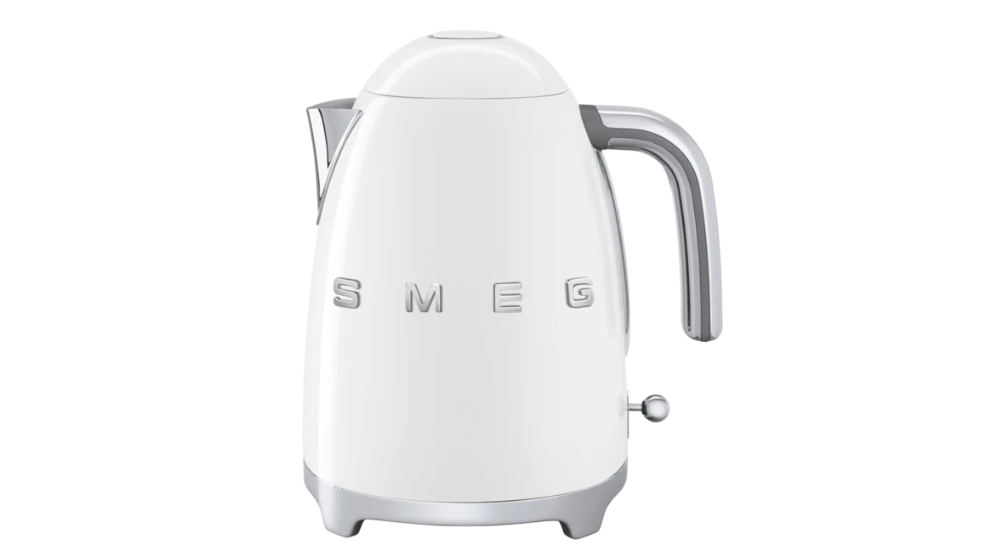 Smeg 50s Retro Style Kettle - White now $219 + delivery at The Good Guys