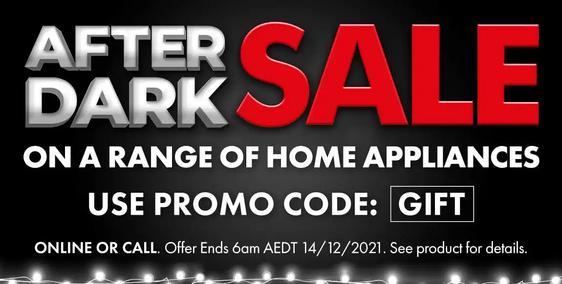 The Good Guys After Dark sale up to 20% OFF on a range of items like dishwashers, etc. with coupon