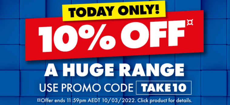 The Good Guys extra 10% OFF on huge range with promo code from laptops, appliances, BBQs & more