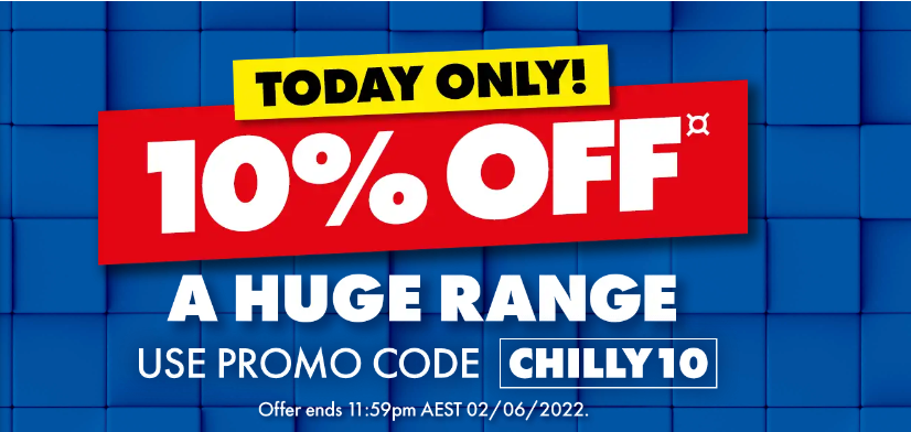 The Good Guys extra 10% OFF on huge range with promo code from laptops, appliances, BBQs & more