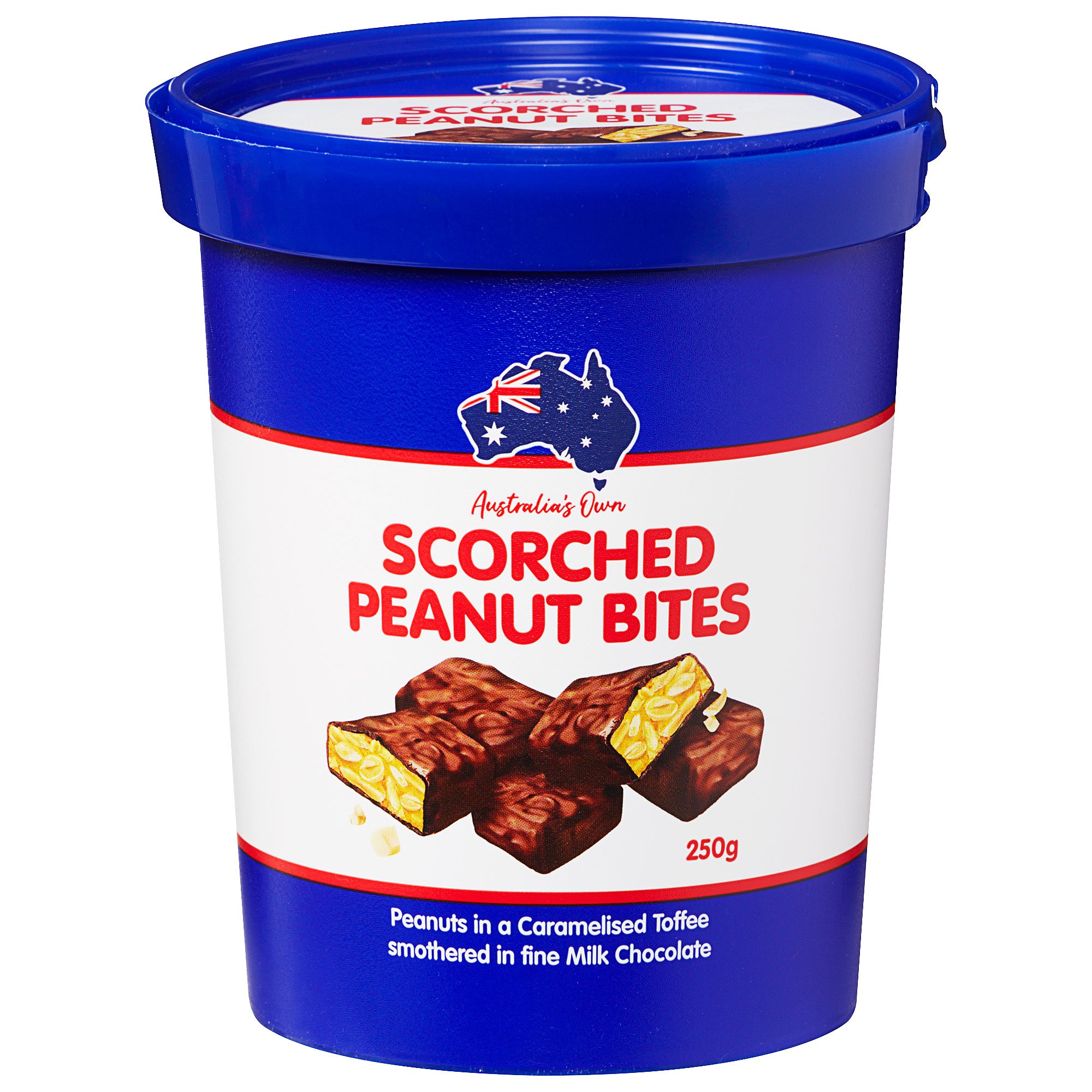 Buy Scorched Peanut Bites Tub 250g for $9