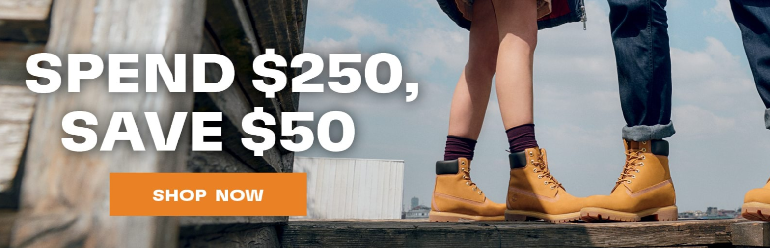 $50 OFF when you spend $250