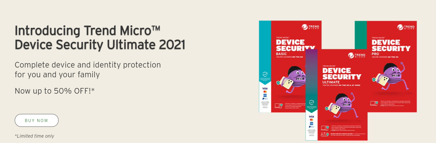 Save up to 50% OFF on Device Security Ultimate 2021