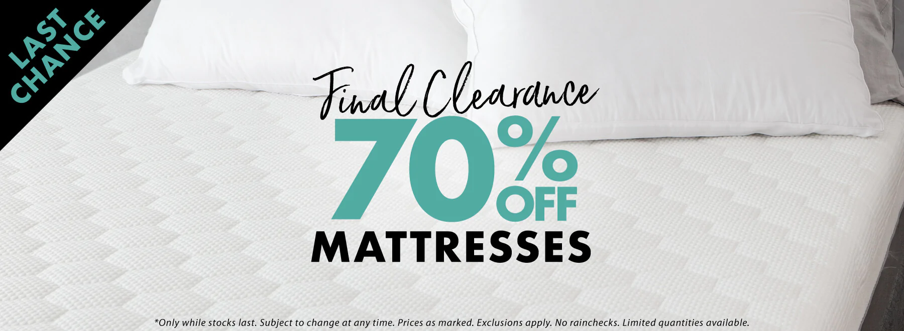 70% OFF mattresses, 40% OFF Bedding accessories at Tontine