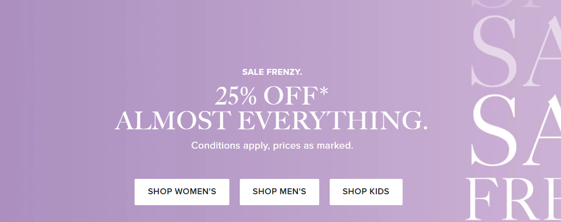 UGG Frenzy sale - 25% OFF almost everything