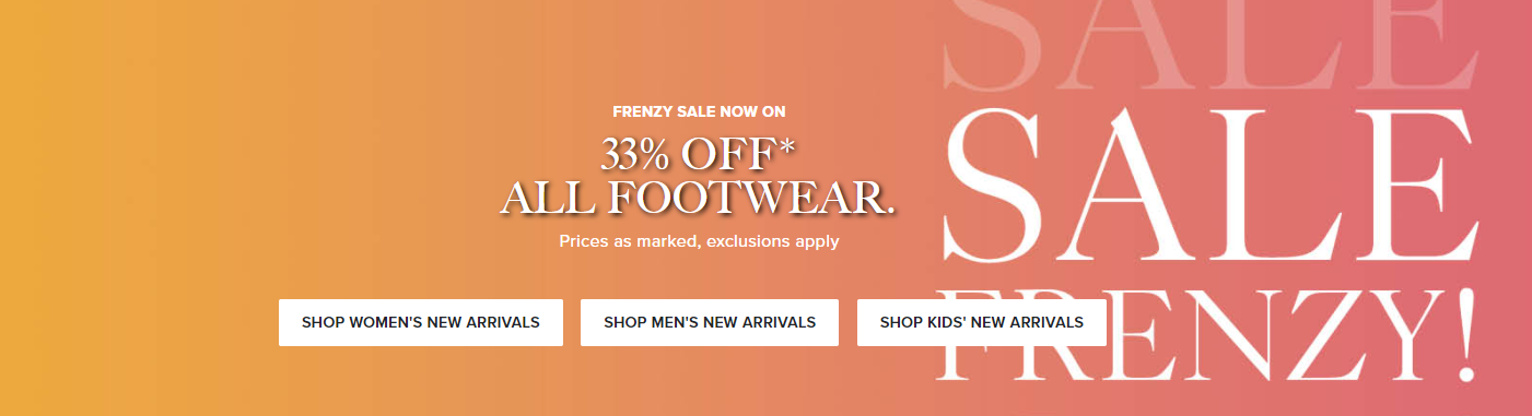 UGG Frenzy sale 33% OFF on all footwear