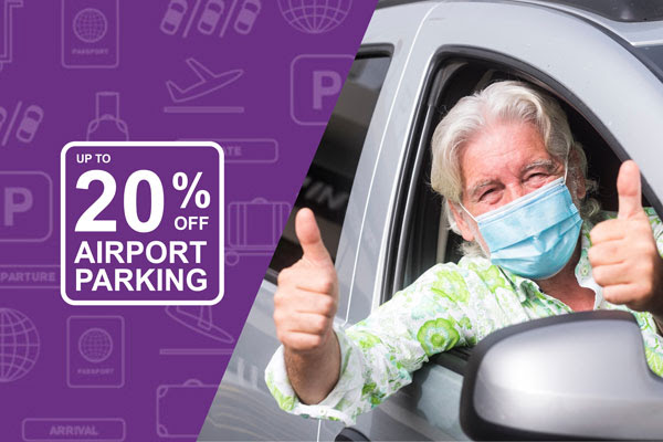 Shh, Get up to 20% OFF on Airport Parking with promo code at Looking4Parking