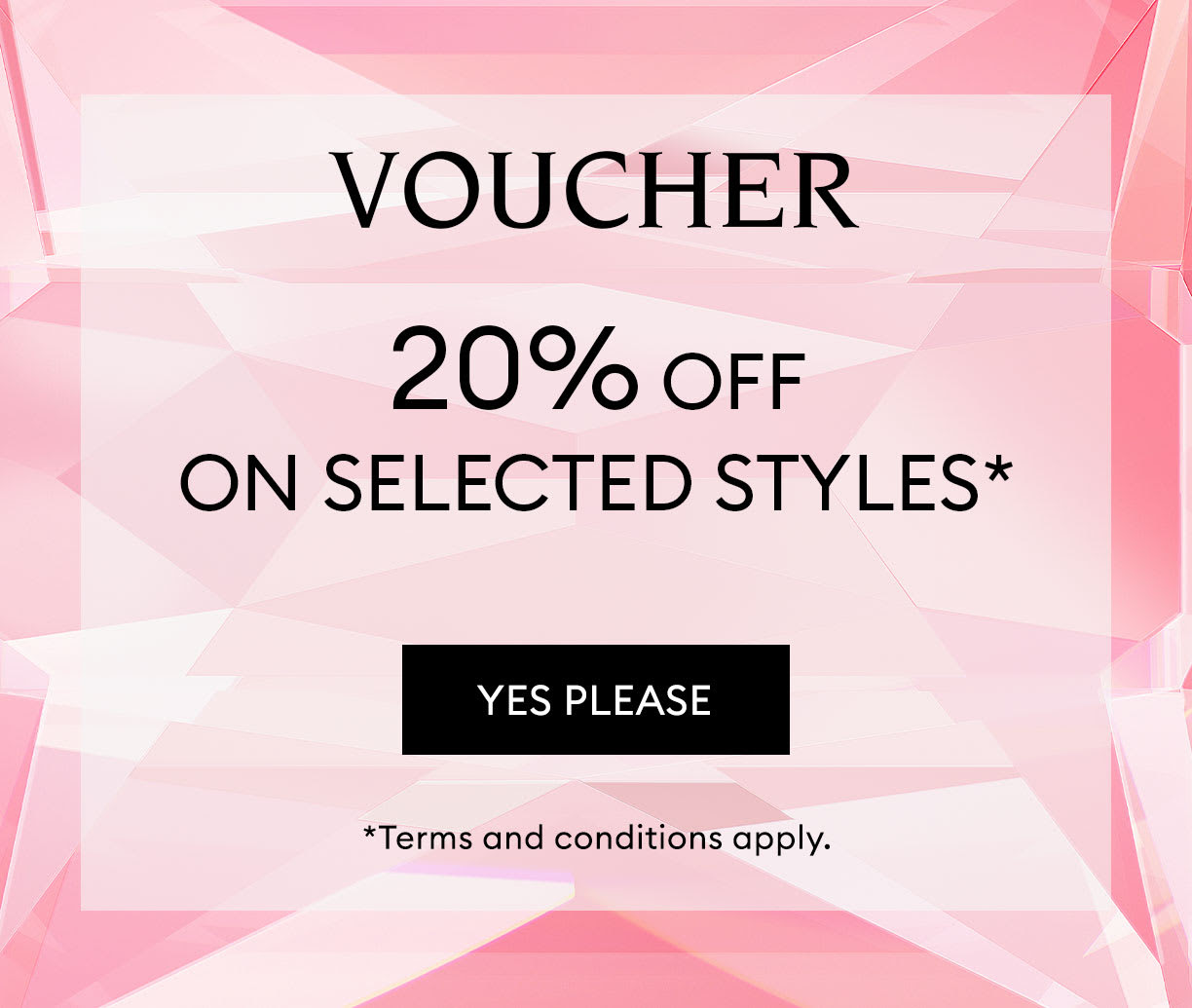 Shh, get extra 20% off with Swarovski voucher code. In store and online