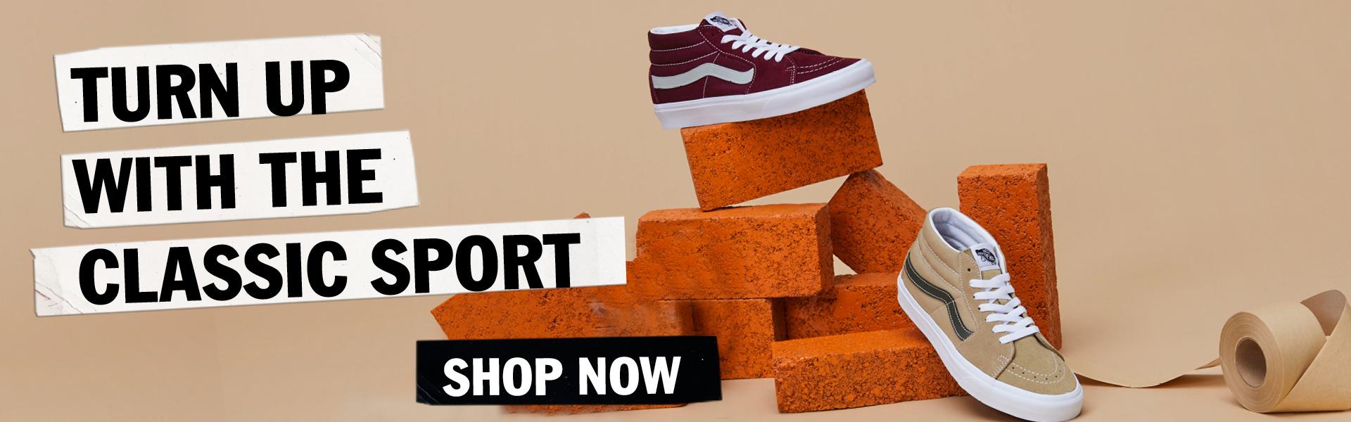 Extra 20% OFF on full priced items at Vans