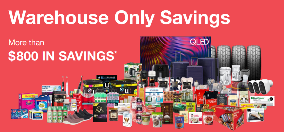 Save more than $800 on Costco Warehouse savings